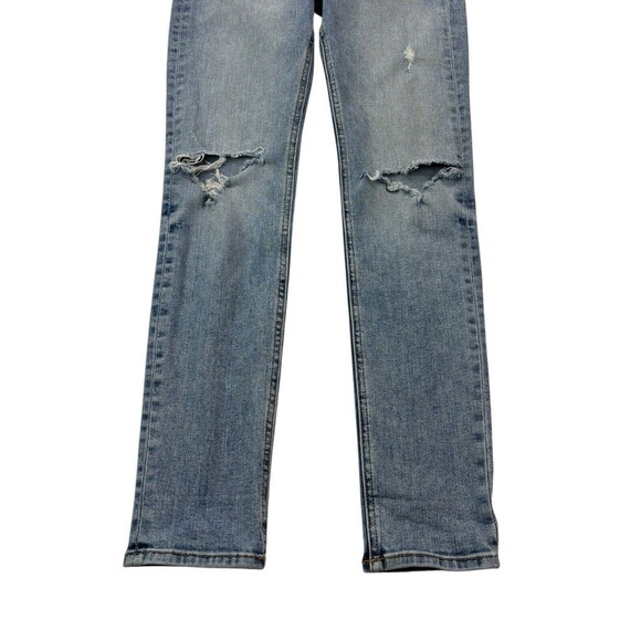 Rag & Bone Women's Size 28 Distressed Mid-Rise Ankle Skinny Jeans 28"Wx27"Inseam - Picture 7 of 16
